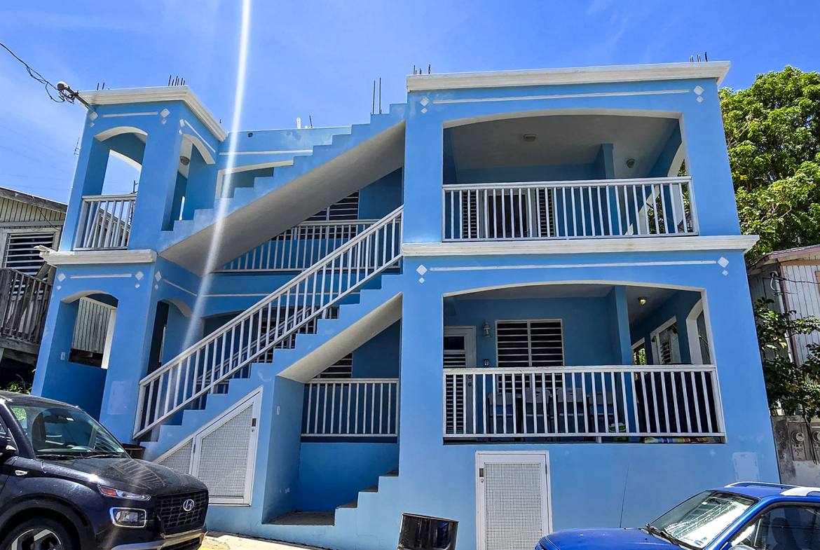 Downtown Blue — Dewey, Culebra, Puerto Rico